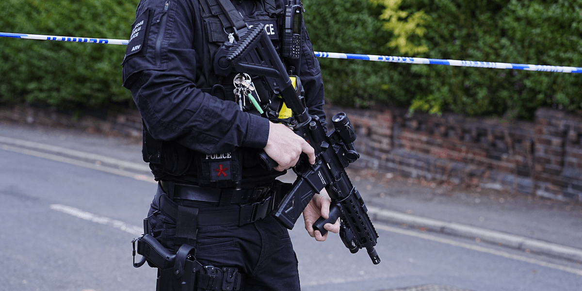 Armed police race to ‘gunshots’ on quiet street… from a video game Armed police race to ‘gunshots’ on quiet street… from a video game