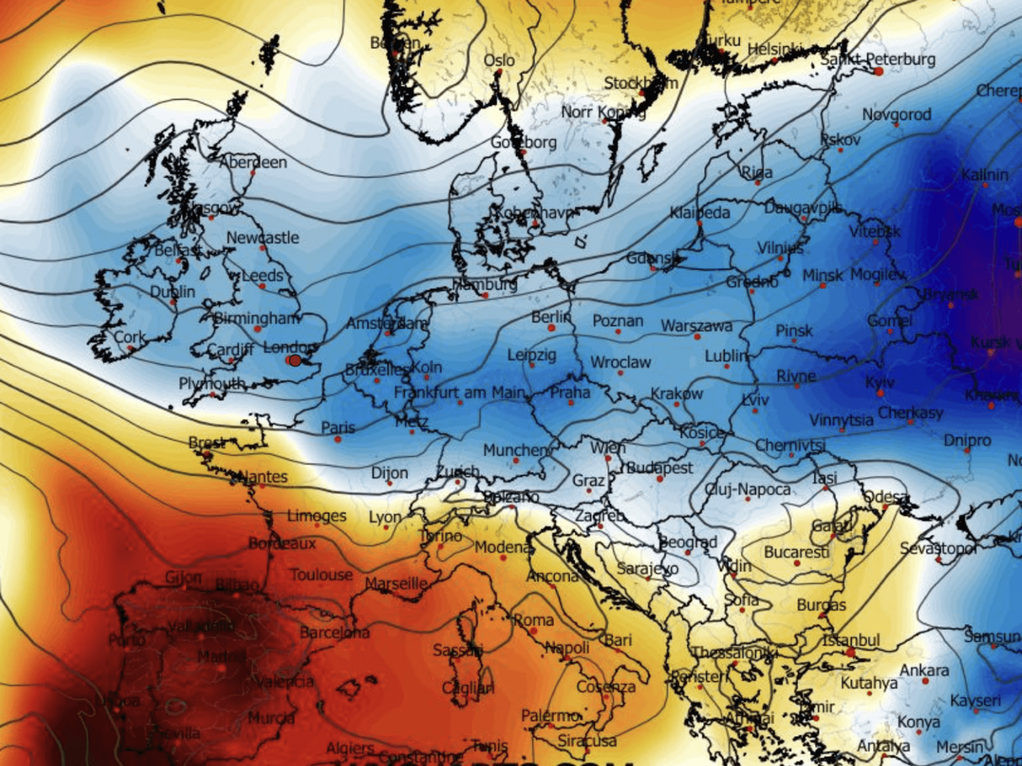 UK weather: 'Cold pool' of air threatens to plunge parts of Britain back into winter chill