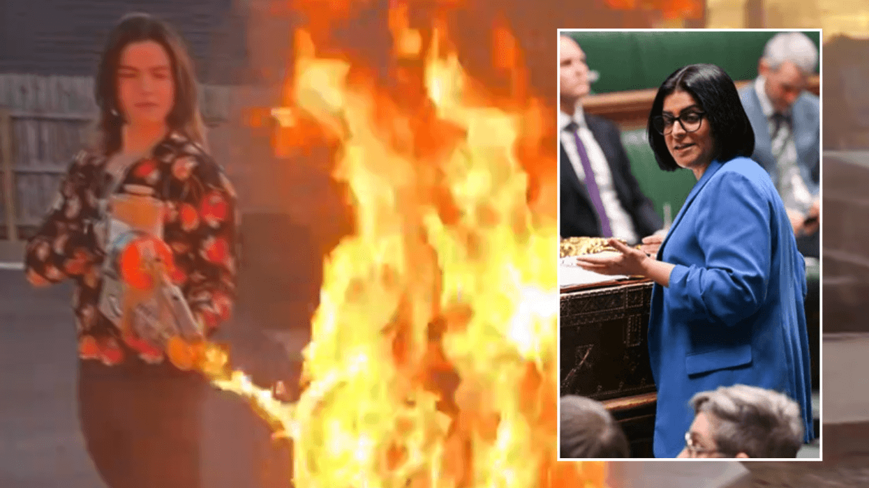 Shabana Mahmood BANS influencer from entering Britain after she burned Quran with flamethrower