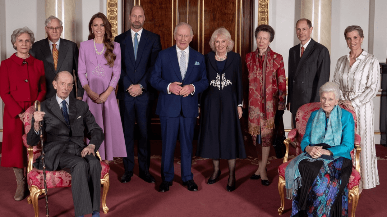 Buckingham Palace releases rare family photograph to mark Queen Elizabeth II's 100th birthday
