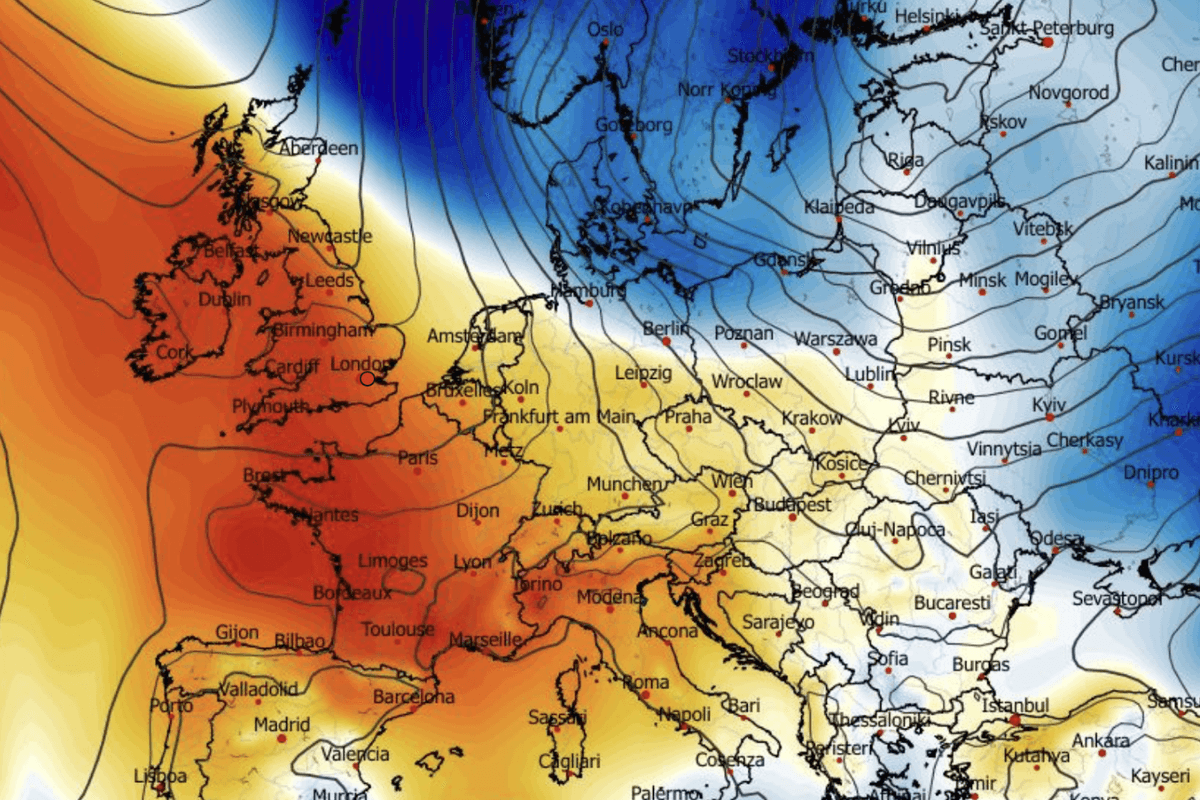 Britons face warm end to the month as rainless dome of high pressure brings sunny spells
