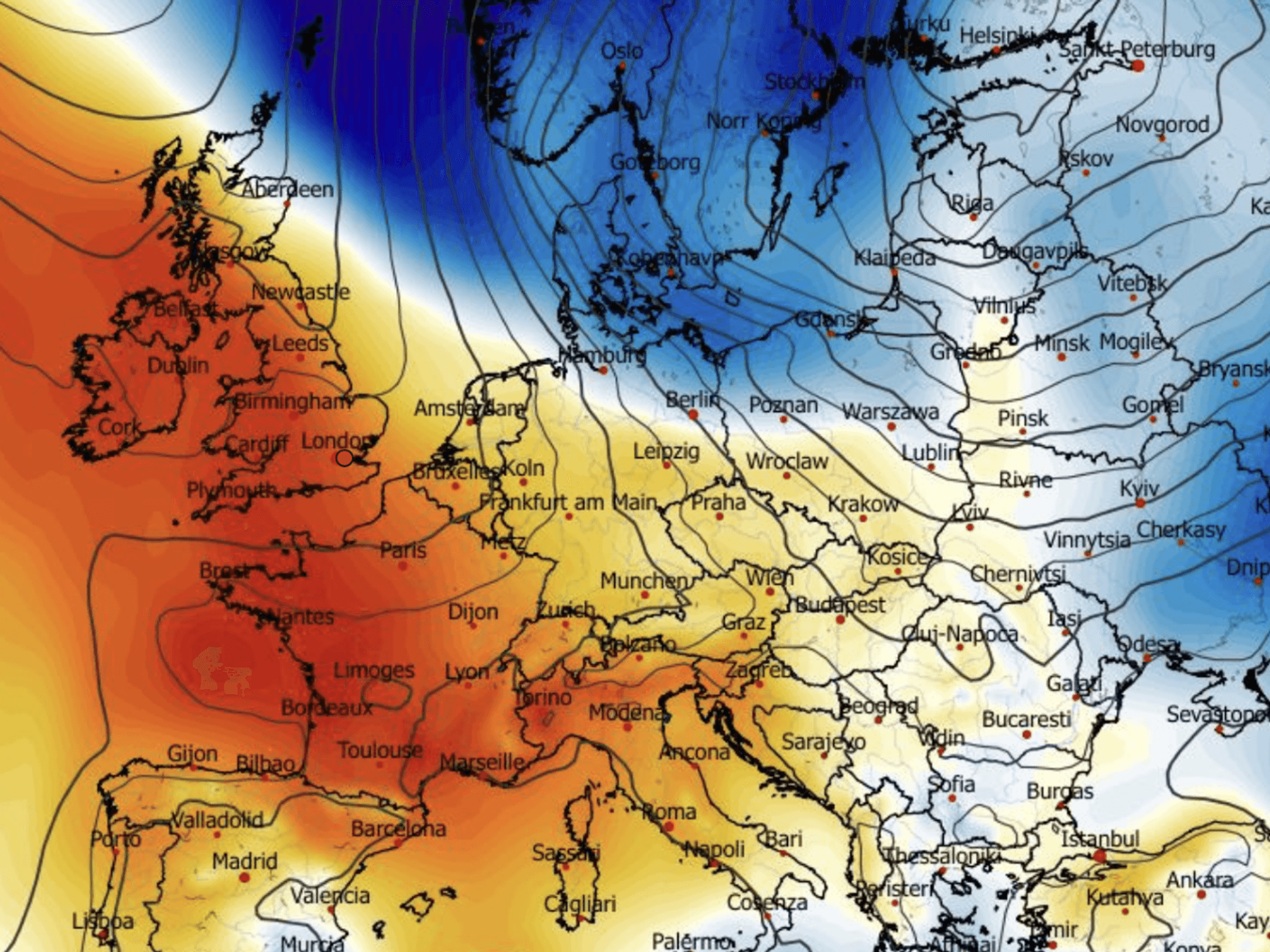Britons face scorching end to the month as rainless dome of high pressure brings sunny spells