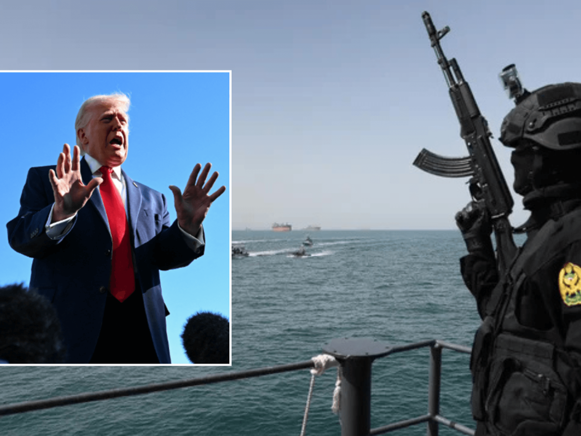 Three ships attacked and two seized in Strait of Hormuz as Iran warns Donald Trump ceasefire mean...