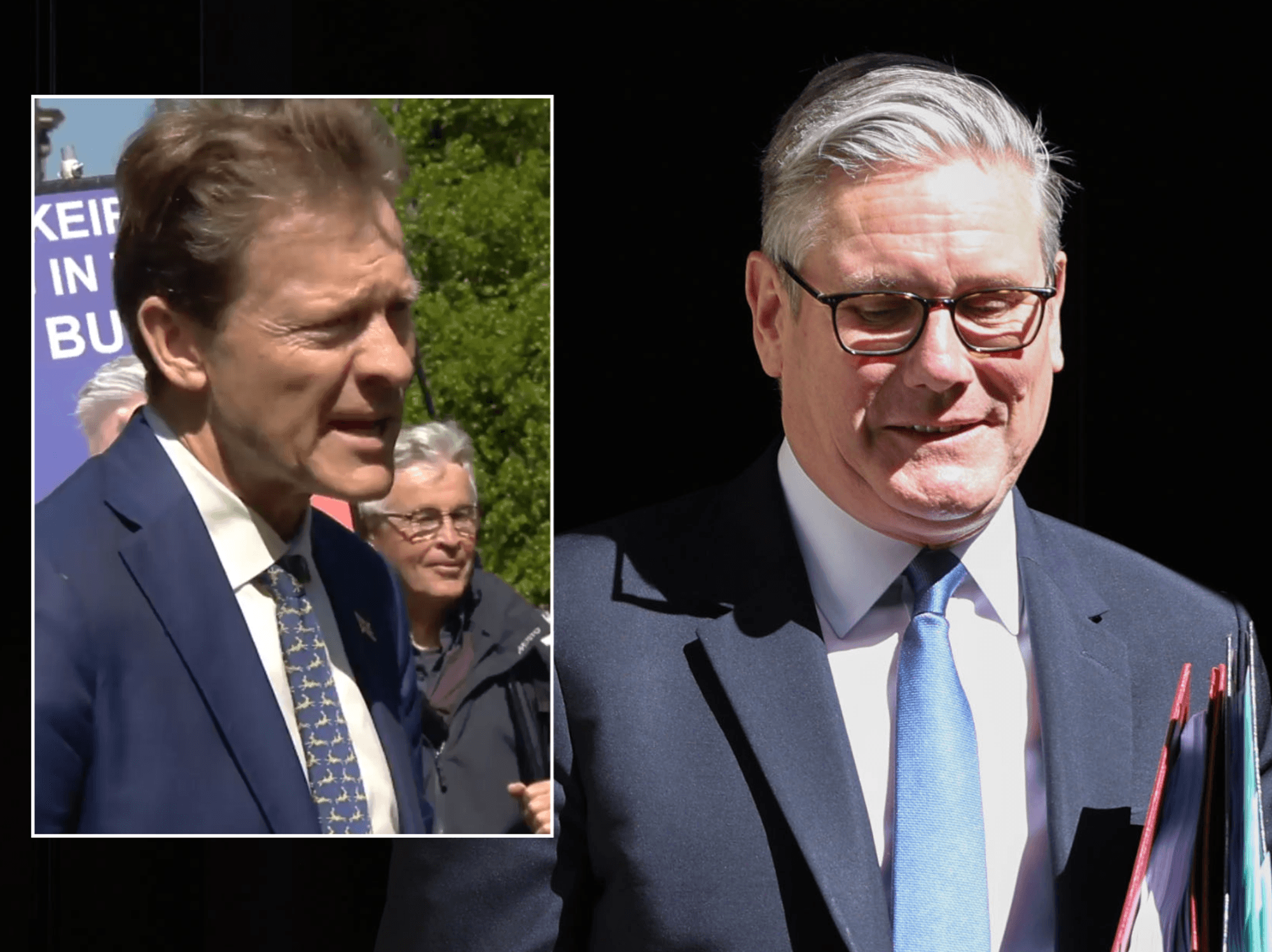 Richard Tice predicts Keir Starmer's exit from No10 with joke at how PM will spend his summer