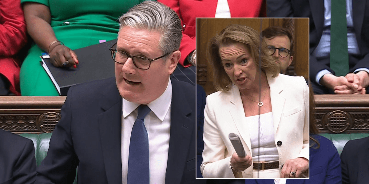 Keir Starmer snaps at Sarah Pochin in PMQs row over grooming gangs Keir Starmer snaps at Sarah Pochin in PMQs row over grooming gangs