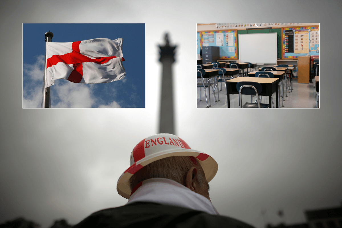 Schools should 'revive national pride' on St George's Day in direct challenge to 'anti-patriotic elites', urges academic