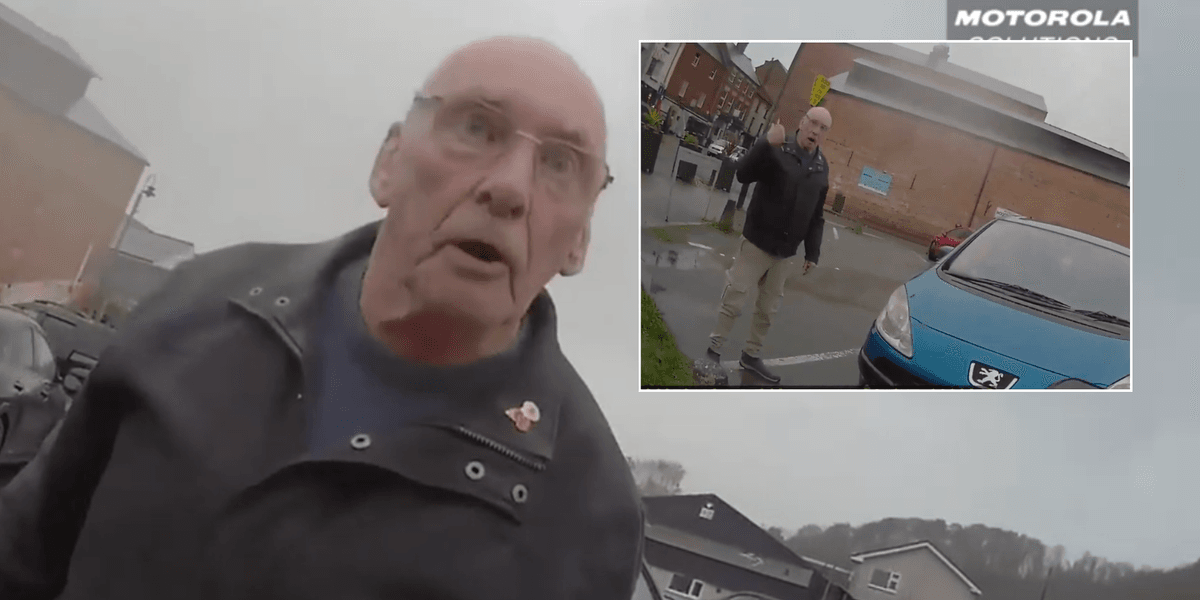 Watch the moment furious 77-year-old slaps traffic warden and threatens to ‘lump’ her Watch the moment furious 77-year-old slaps traffic warden and threatens to ‘lump’ her