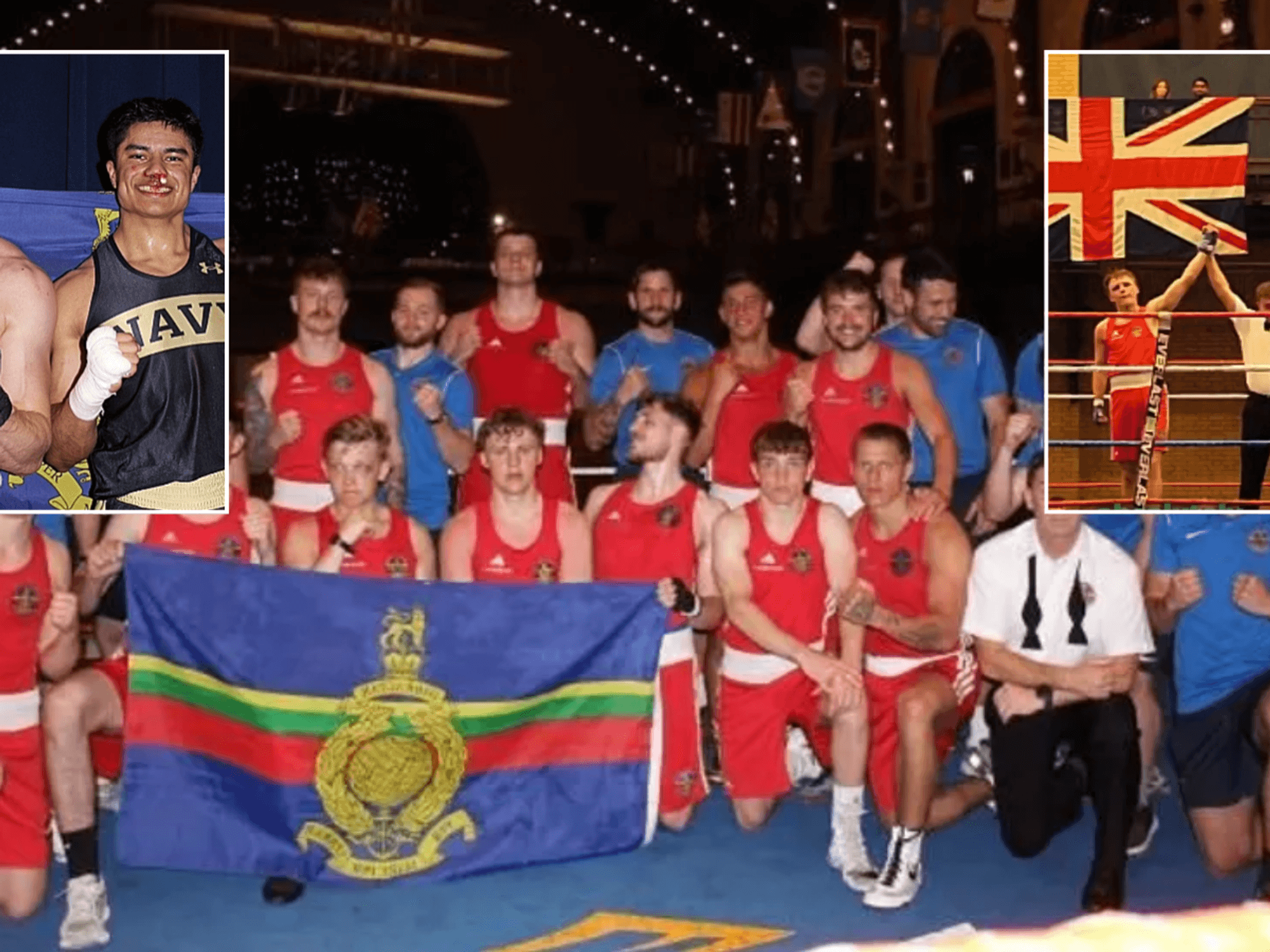 Royal Marines trounce US Navy 11-1 in 'special relationship' boxing blowout