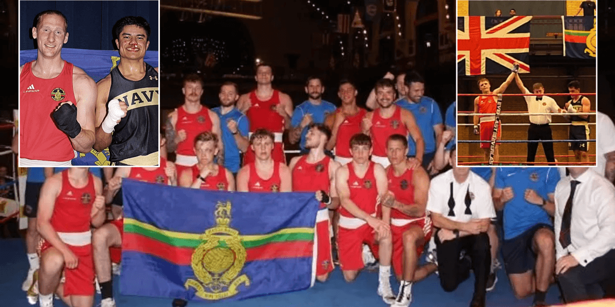 Royal Marines trounce US Navy 11-1 in ‘special relationship’ boxing blowout Royal Marines trounce US Navy 11-1 in ‘special relationship’ boxing blowout