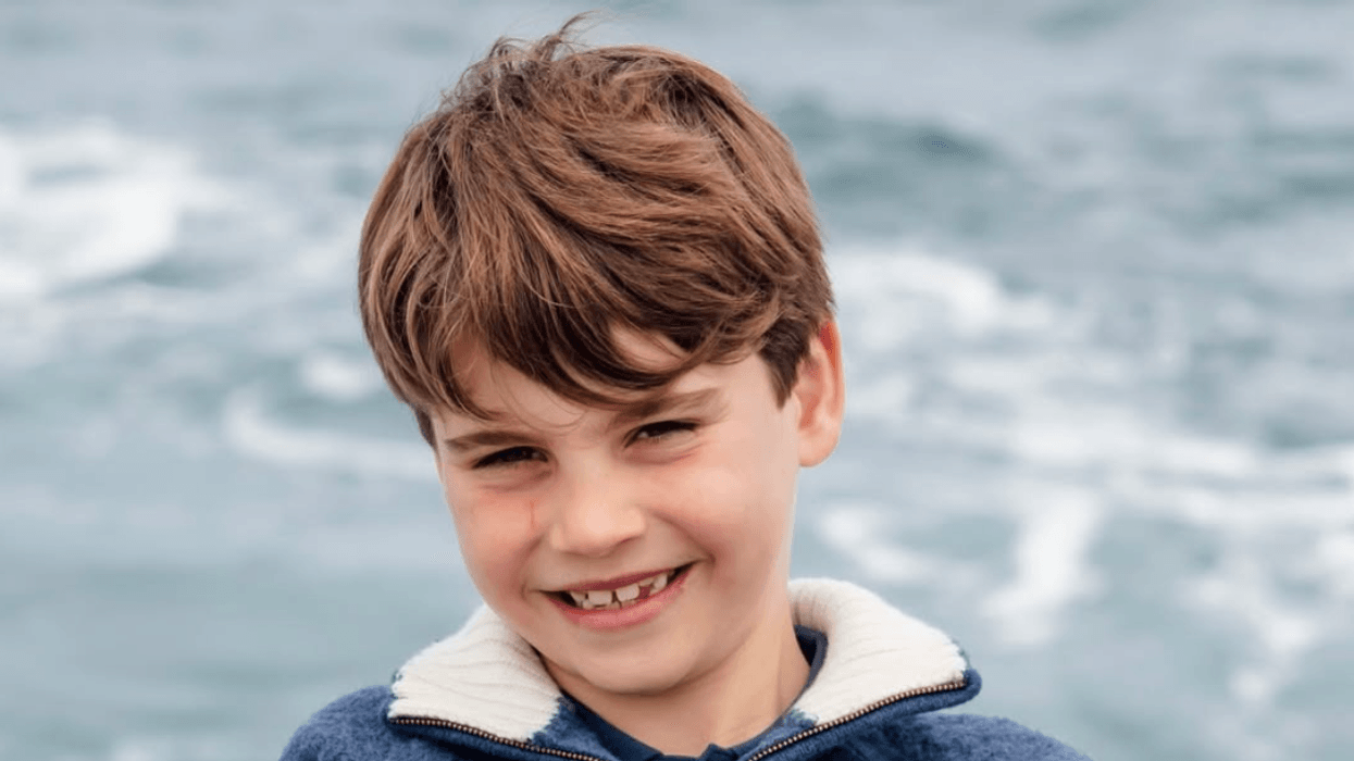 Prince William and Catherine share new photograph of Prince Louis to mark their youngest son's 8th birthday