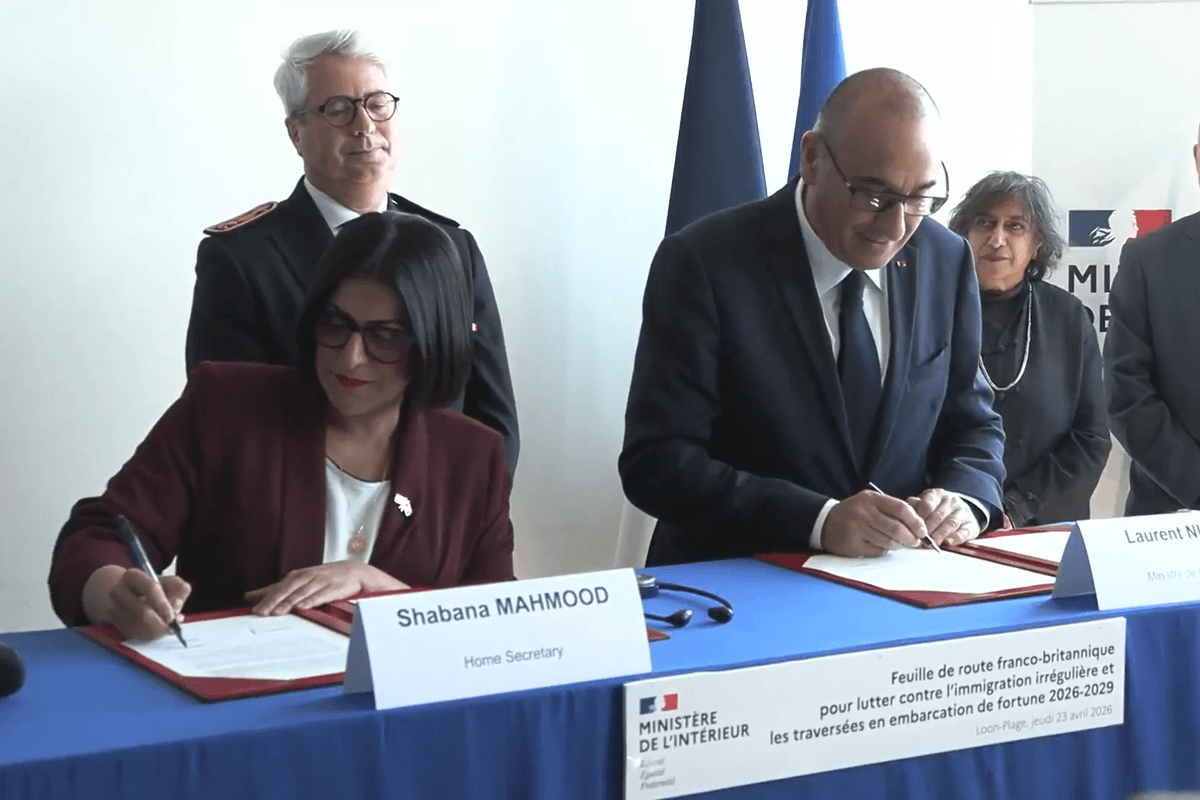 Britain strikes new £160 MILLION migrant deal with France but holds power to stop funding if new tactics fail