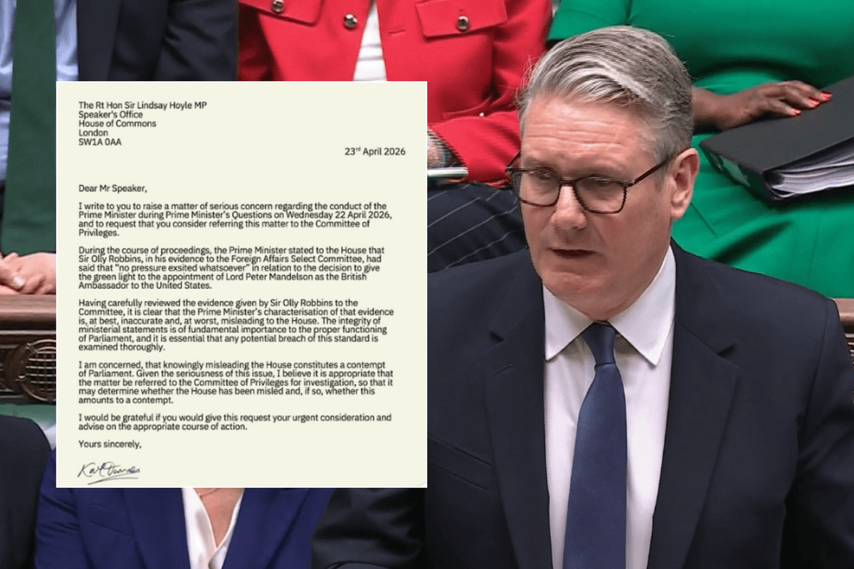 Keir Starmer faces investigation for 'misleading' Parliament as MP elected under Labour turns on PM