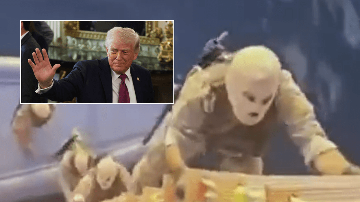 Iran threatens to invade Dubai in chilling propaganda clip showing balaclava-clad soldiers raiding cargo ship