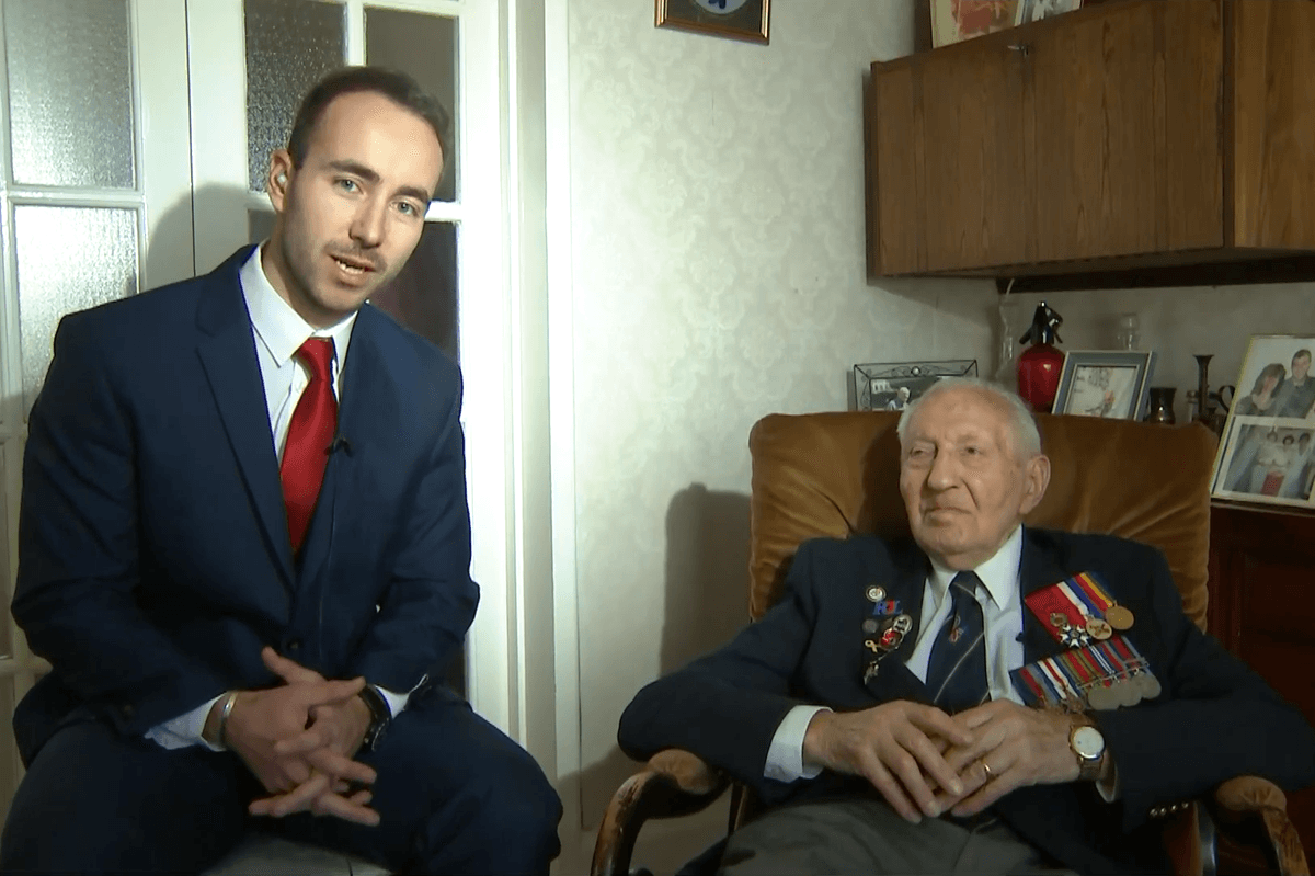 WWII veteran, 101, insists he would still fight for Britain but warns of ‘friction’ at home