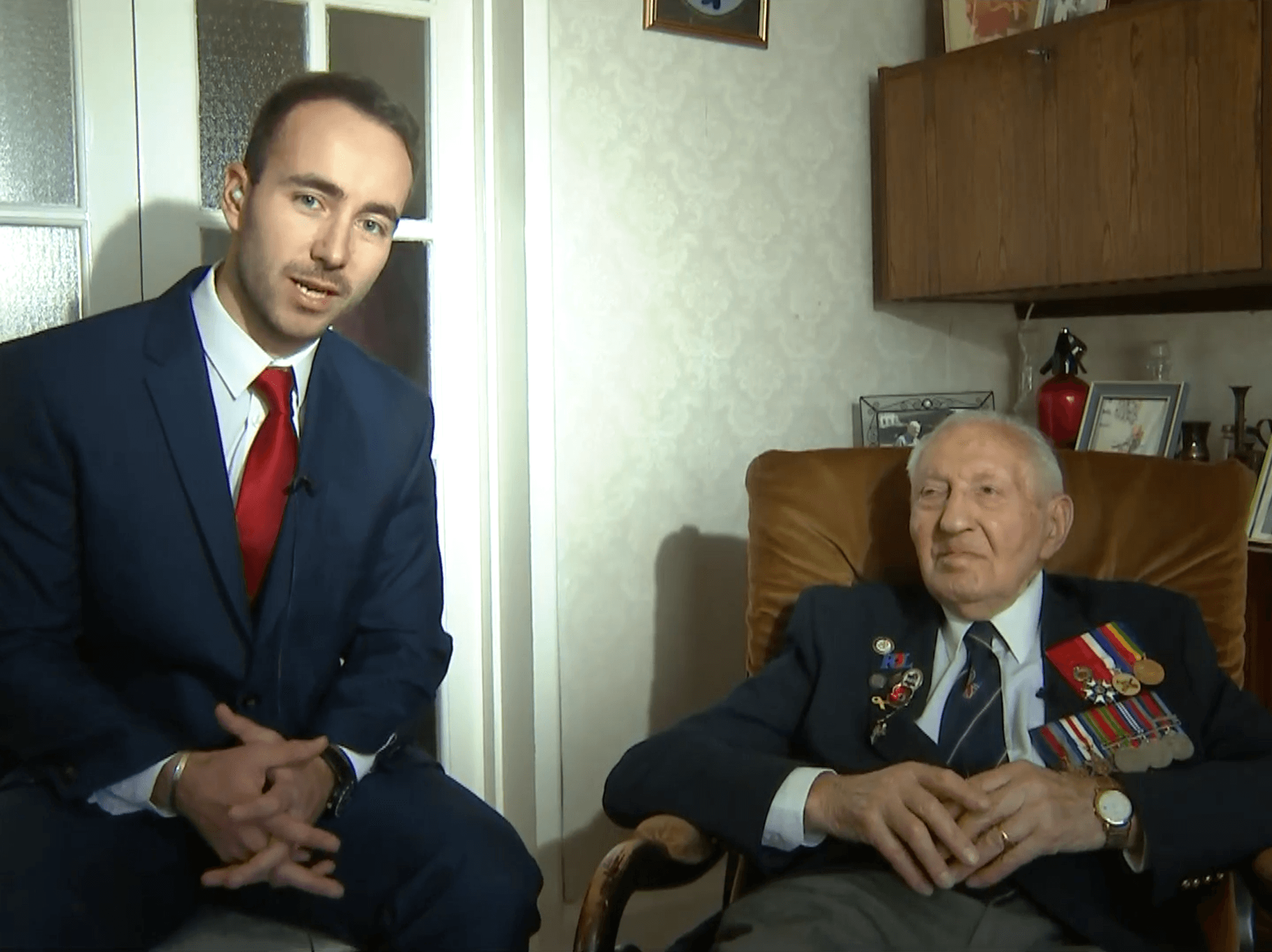 WWII veteran, 101, insists he would still fight for Britain but warns of ‘friction’ at home