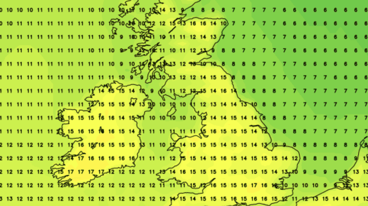 Temperatures will climb through the next fortnight with weekend highs of 23C expected