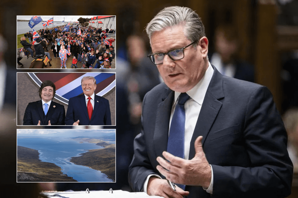 Keir Starmer declares Falkland Islands belong to Britain as he hits back at Donald Trump's threat to review sovereignty