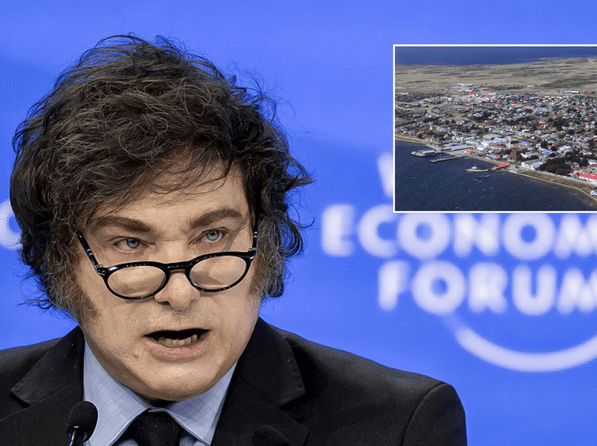 Javier Milei hails 'progress' in capturing Falklands as he says 'we are doing everything possible...