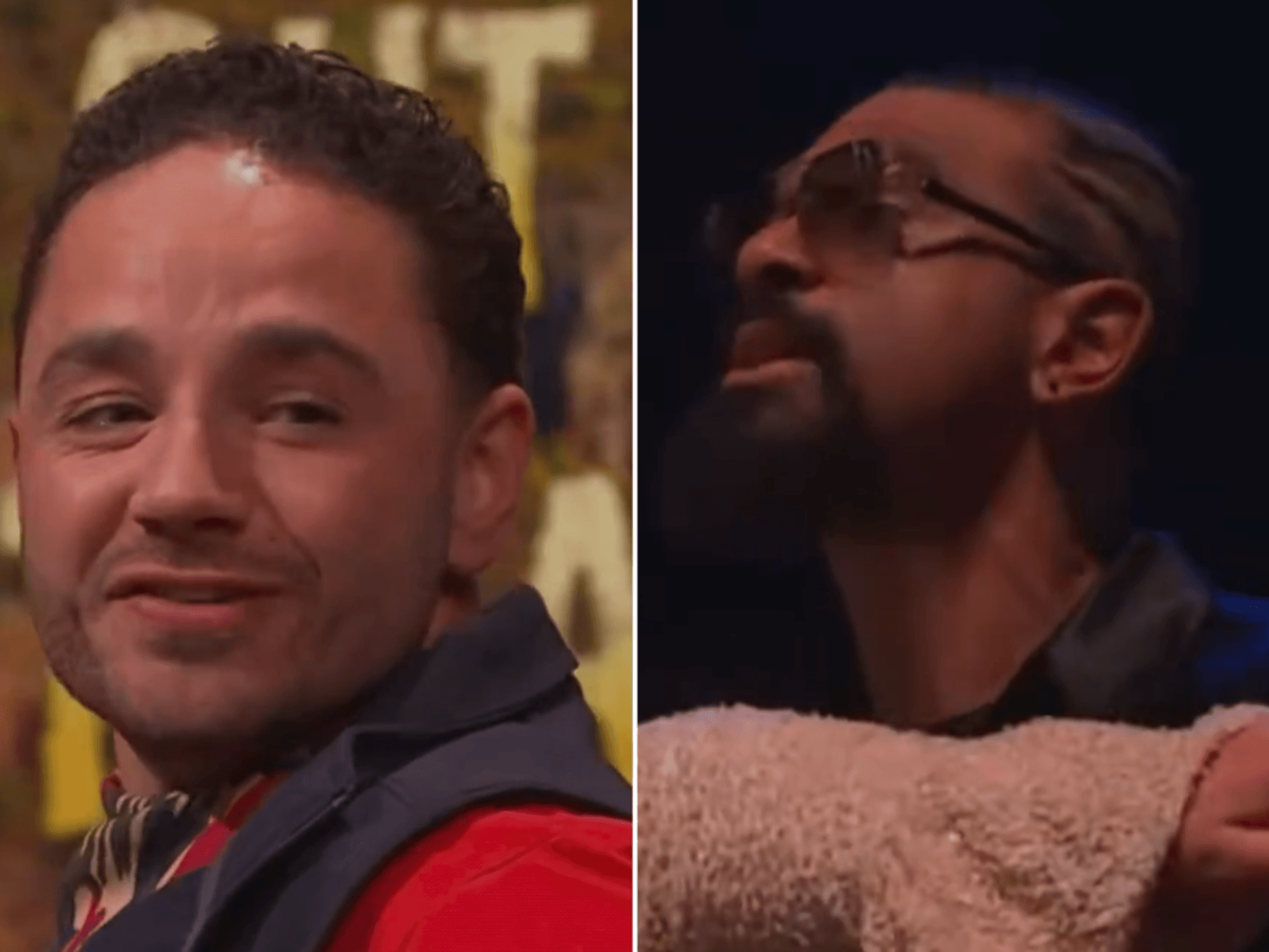 ITV I’m A Celeb viewers stunned as David Haye lashes out at Adam Thomas in live reunion clash ‘Do...