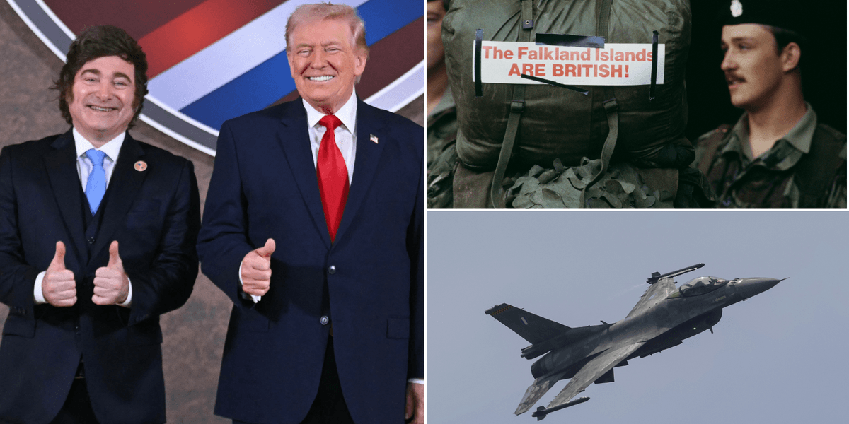 Disputa por las Malvinas: Estados Unidos obligó a Gran Bretaña a aceptar un acuerdo que permitía a Argentina comprar aviones F16