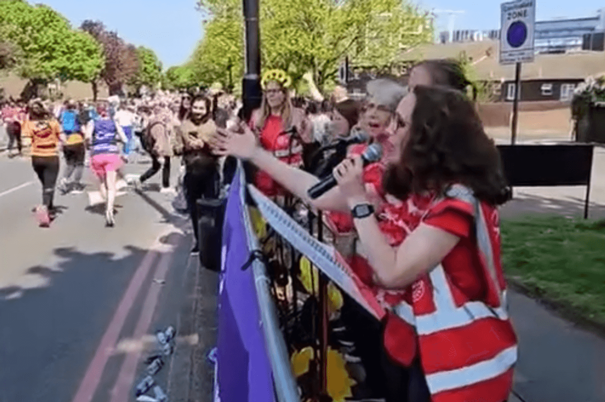 Choir dropped from London Marathon over founder's gender-critical views