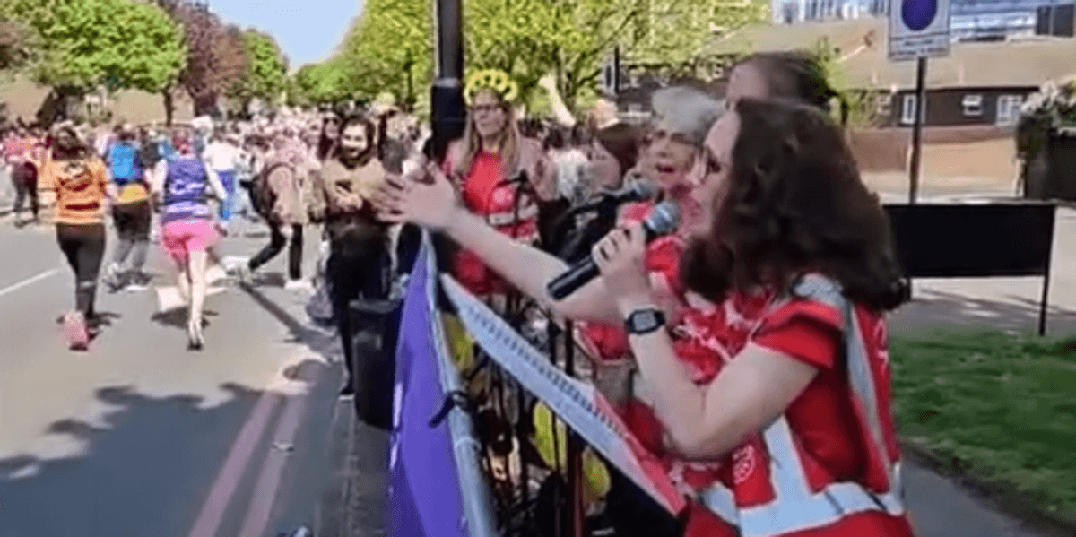 London marathon: Choir dropped from performing at race over founder's gender-critical views thumbnail