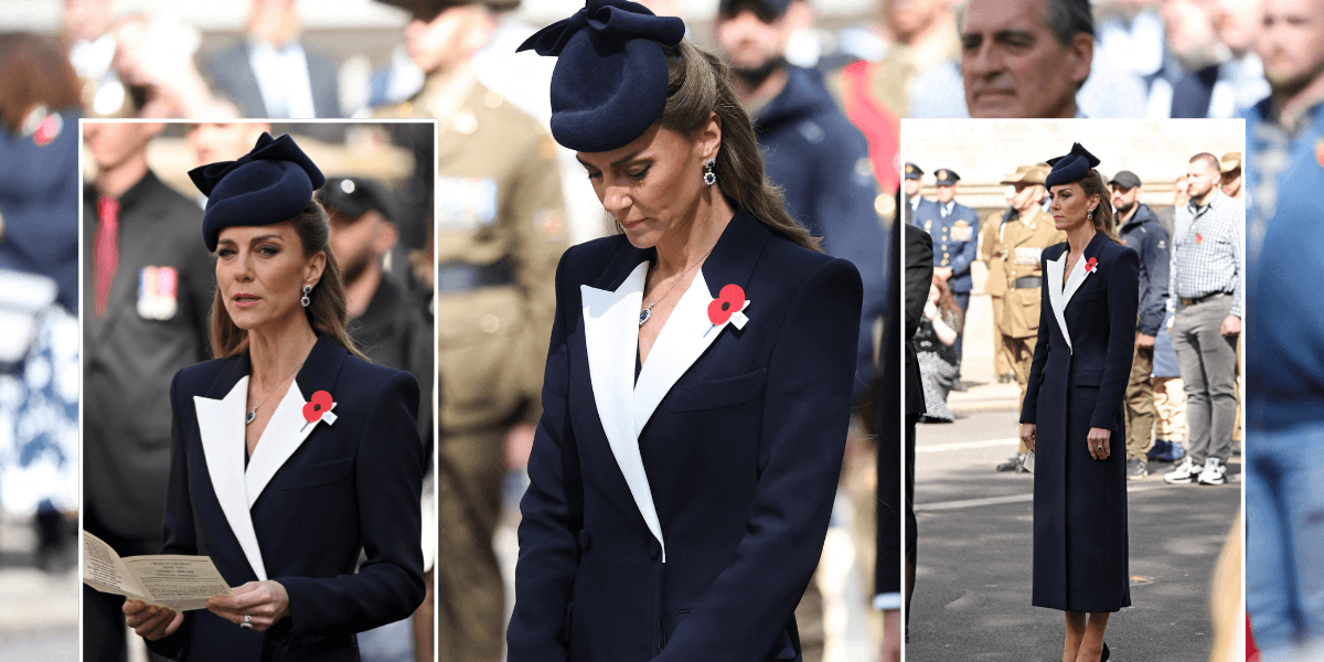 Princess of Wales makes historic outing at Cenotaph wearing poppy on behalf of King Charles Princess of Wales makes historic outing at Cenotaph wearing poppy on behalf of King Charles