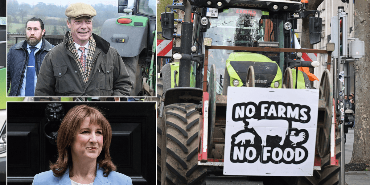 Farmers, lorry drivers, and tradesmen to descend on Westminster in demonstration Farmers, lorry drivers, and tradesmen to descend on Westminster in demonstration