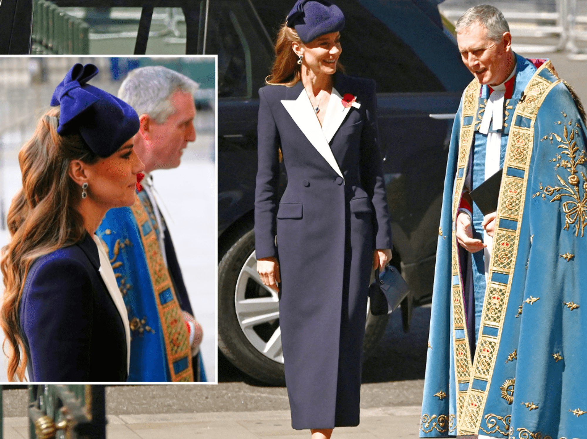 Princess of Wales travels to Westminster Abbey after making history at the Cenotaph