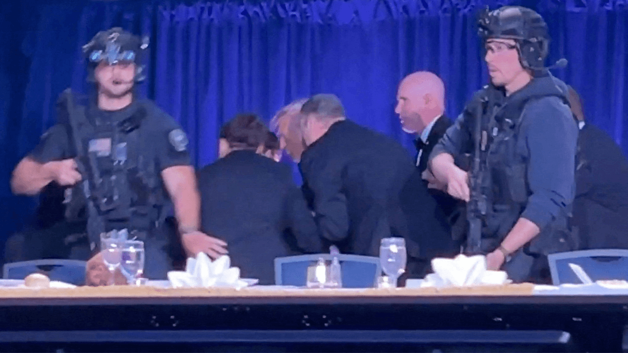 Donald Trump bundled out by Secret Service agents as shots fired at White House Correspondents’ Dinner