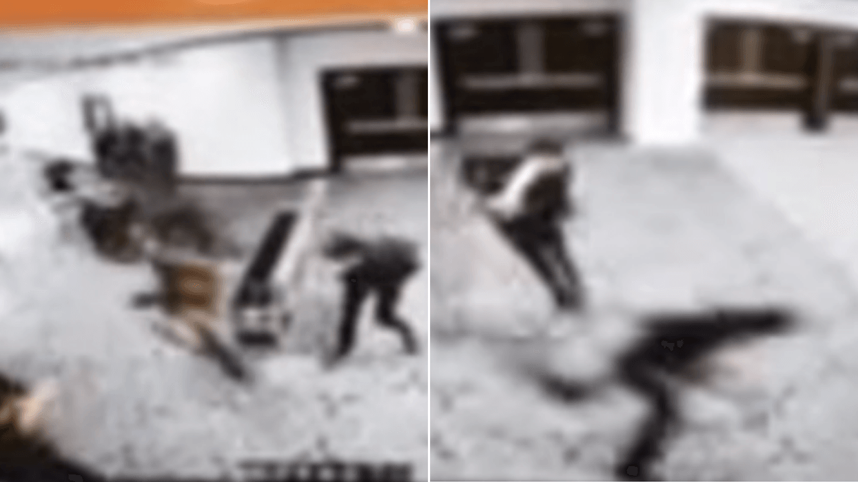 WATCH: Armed man storms towards ballroom with Donald Trump inside in shocking footage