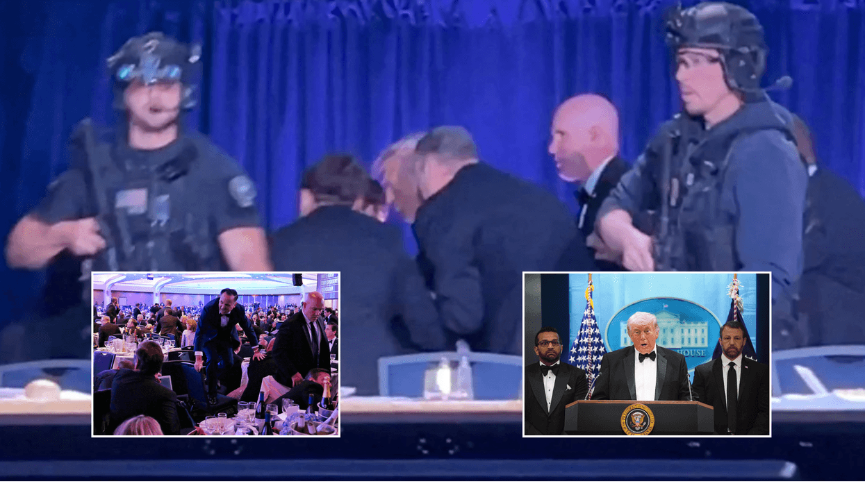 Donald Trump bundled out by Secret Service agents as shots fired at White House Correspondents’ Dinner