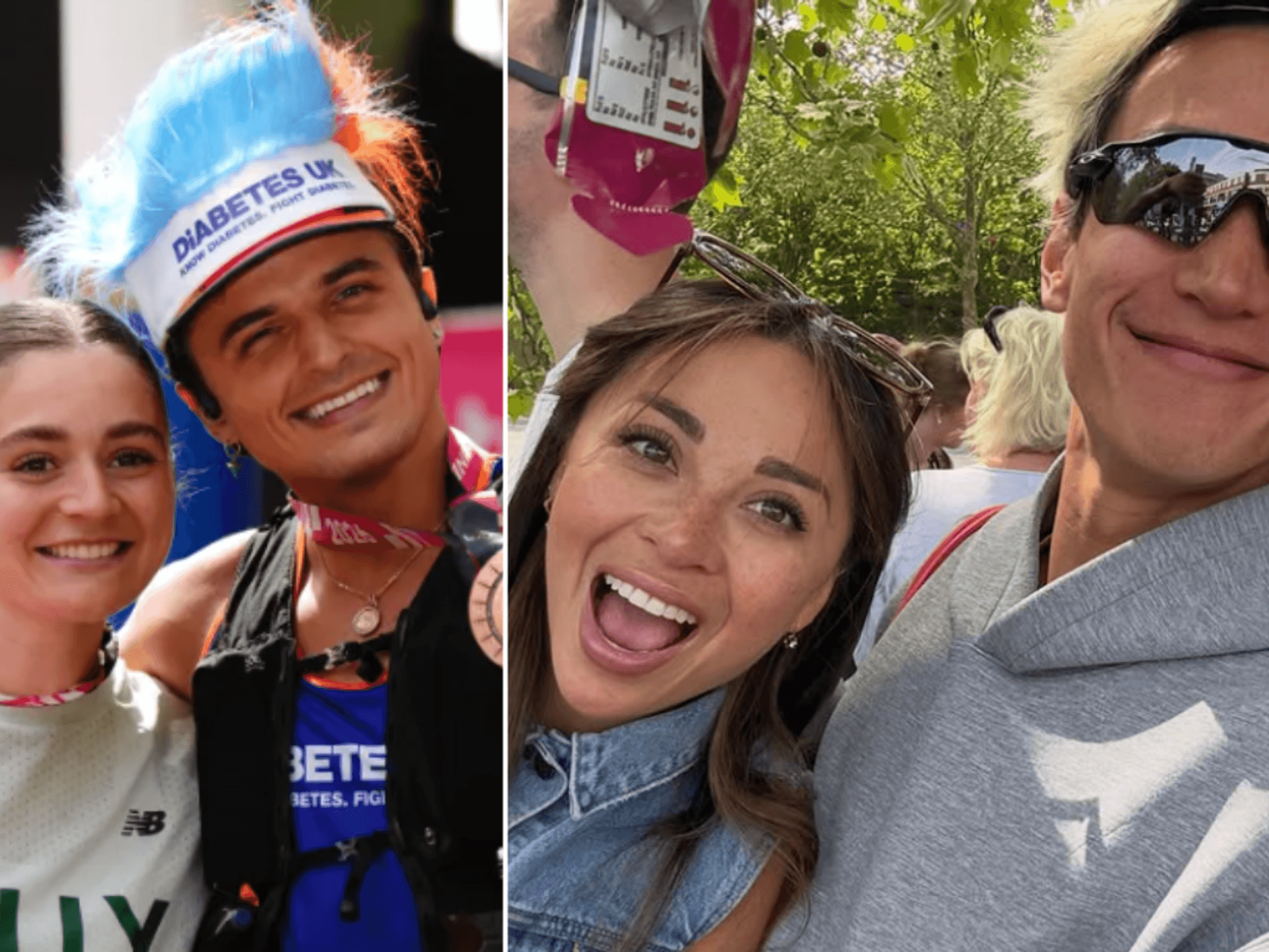 BBC Strictly stars reunite at London Marathon as Tilly Ramsay and Nikita Kuzmin cross finish line...