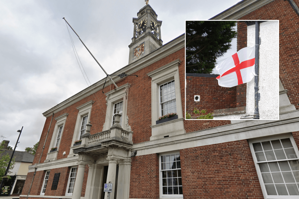 Britons slam killjoy council for refusing to fly St George's flag over town hall