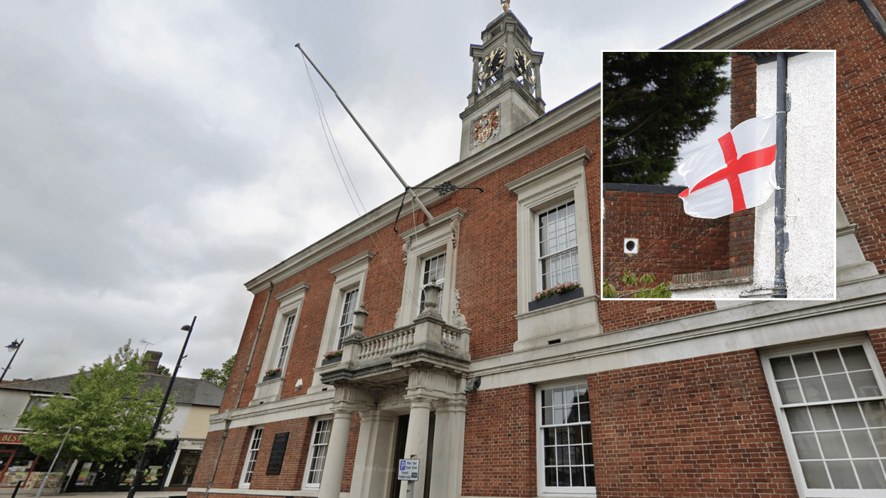 Britons slam killjoy council for refusing to fly St George's flag over town hall
