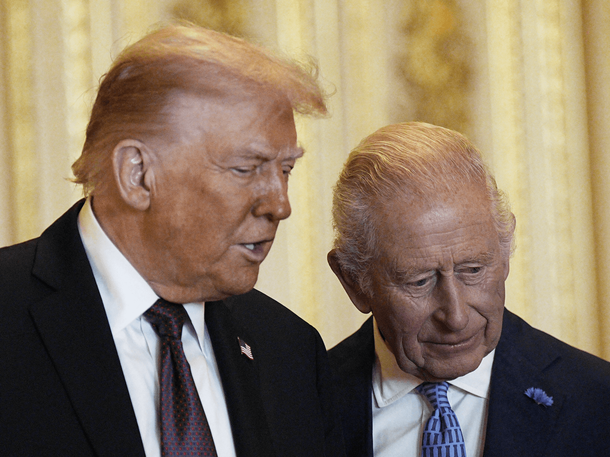 Donald Trump’s all in with the King because he knows Britain's biggest problem is coming to an end