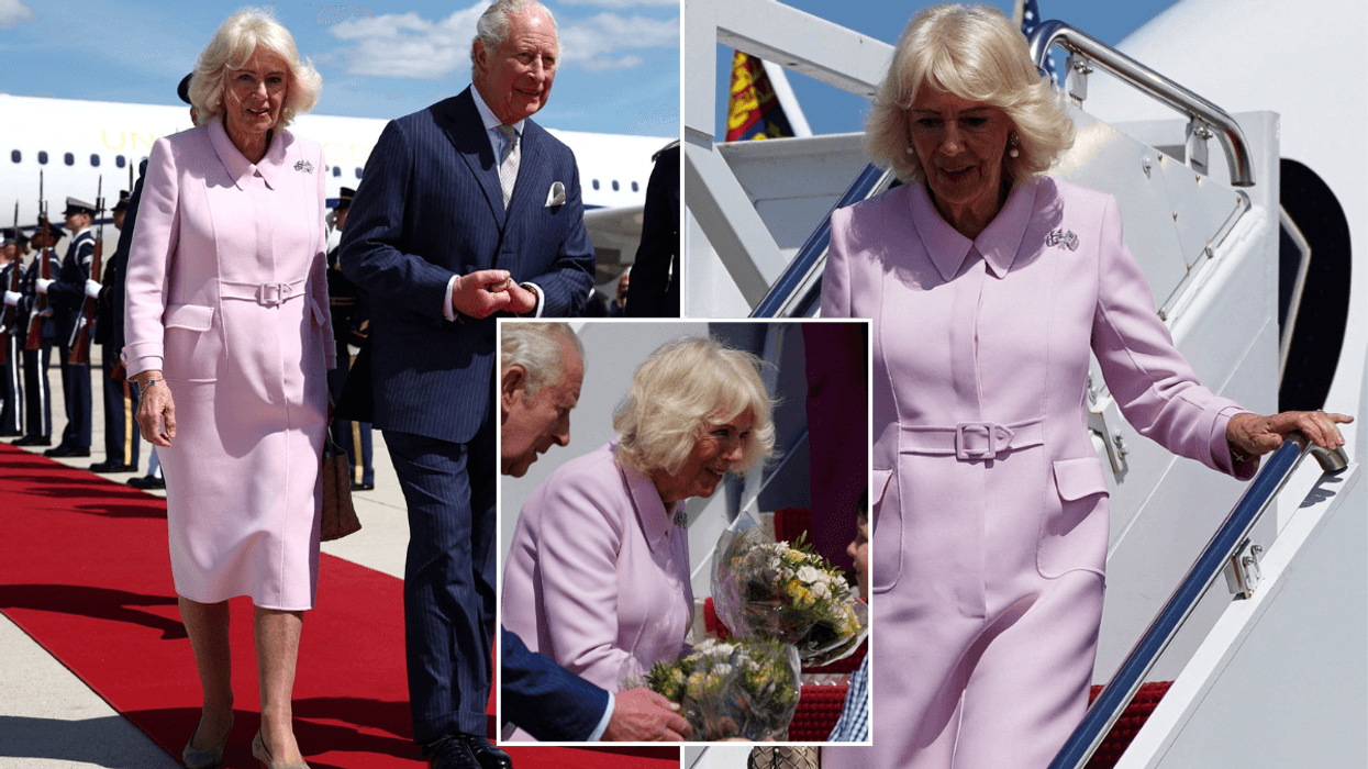 Queen Camilla appears to send hidden message with jewellery amid US arrival