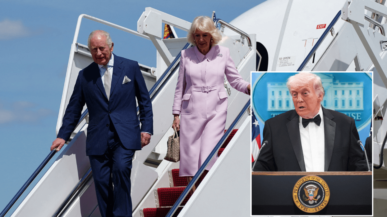 King Charles and Queen Camilla touch down in Washington DC as Donald Trump meeting looms