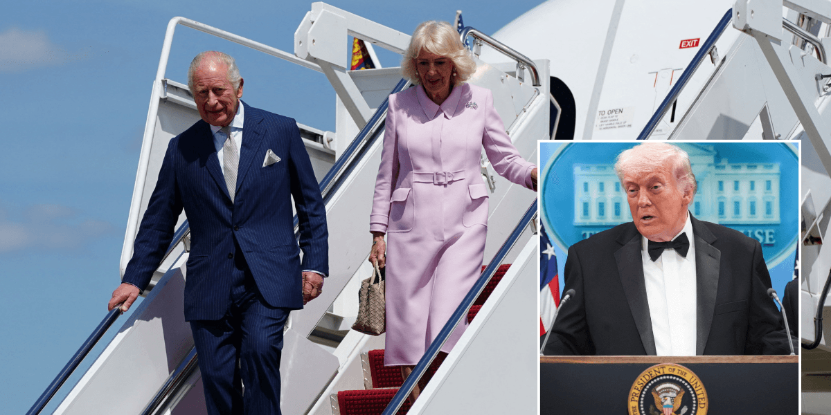 King Charles and Queen Camilla touch down in Washington DC as Donald Trump meeting looms King Charles and Queen Camilla touch down in Washington DC as Donald Trump meeting looms