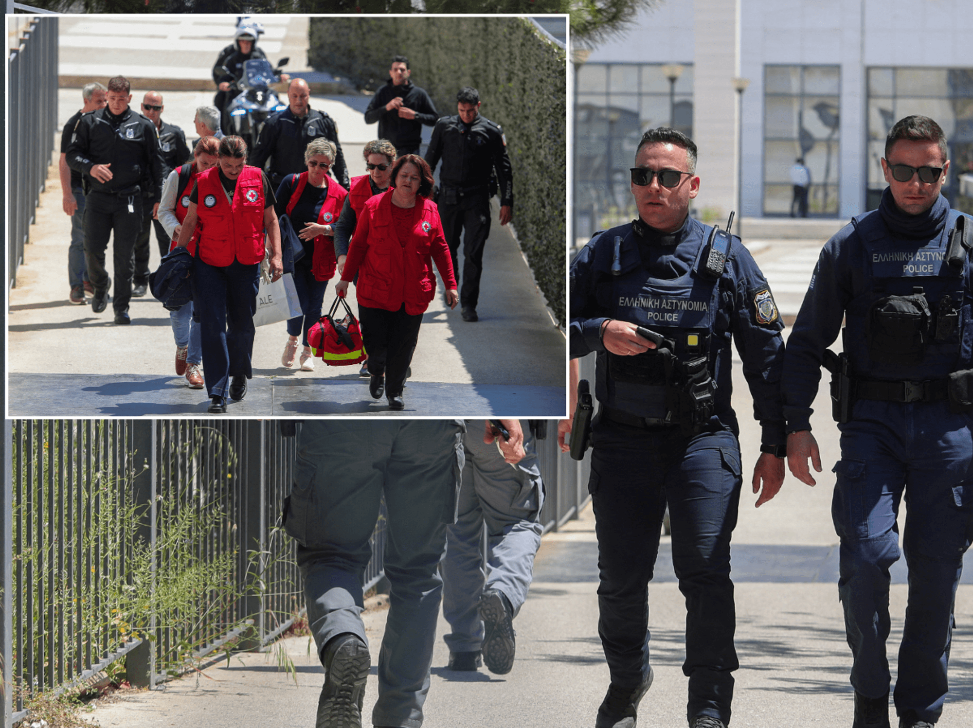 Gunman, 89, shoots several people in Athens as police launch urgent manhunt