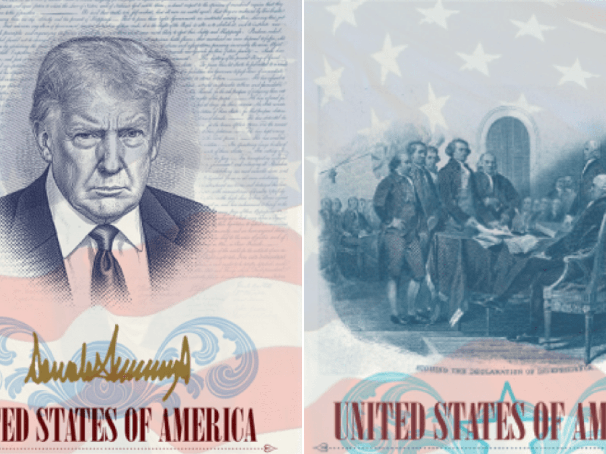 Americans to receive limited-edition 'Donald Trump passports' for 250th anniversary of US independence