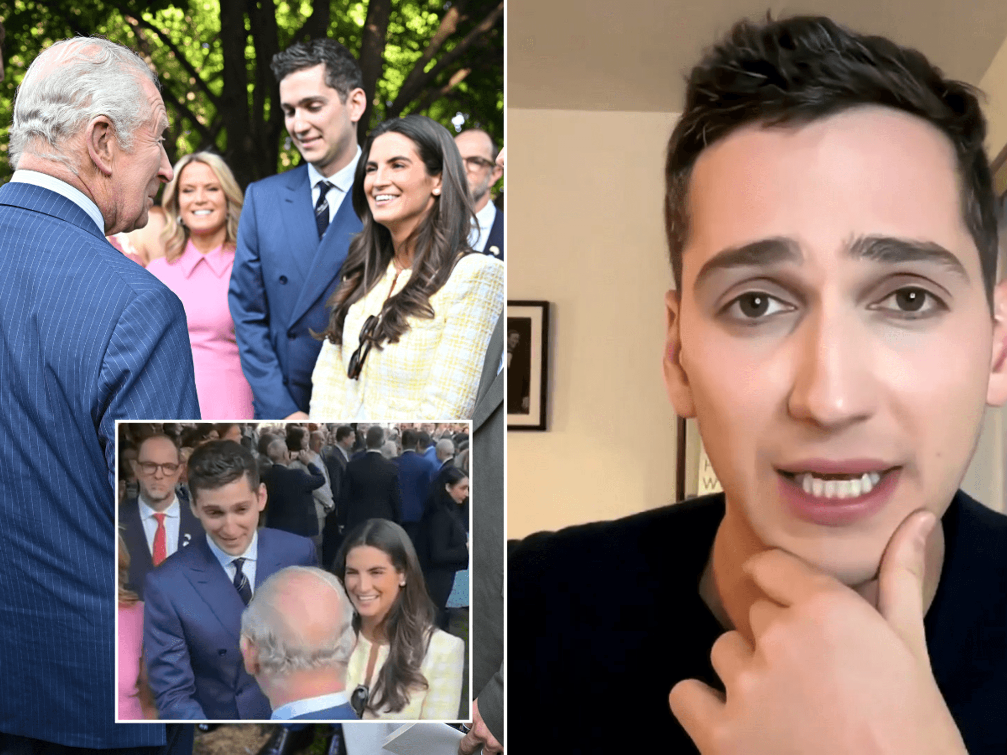 Revealed: The cutting two words King Charles told impersonator in Washington DC