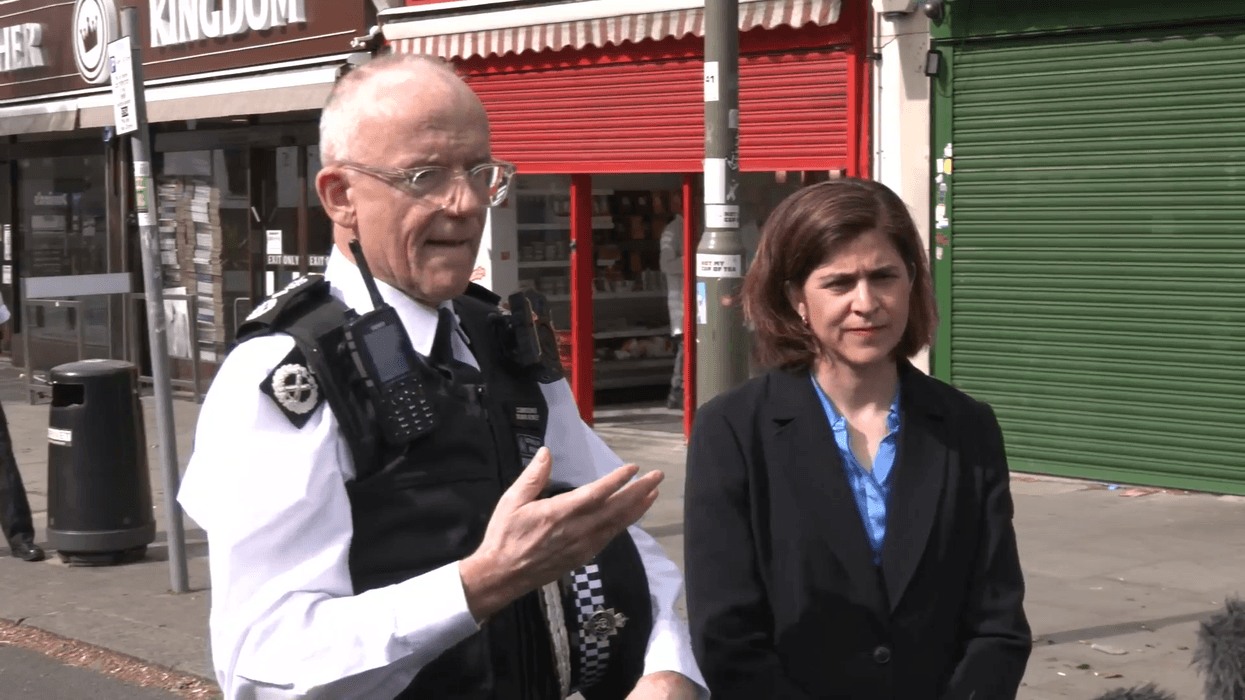 Watch the moment Sir Mark Rowley and Labour MP ...