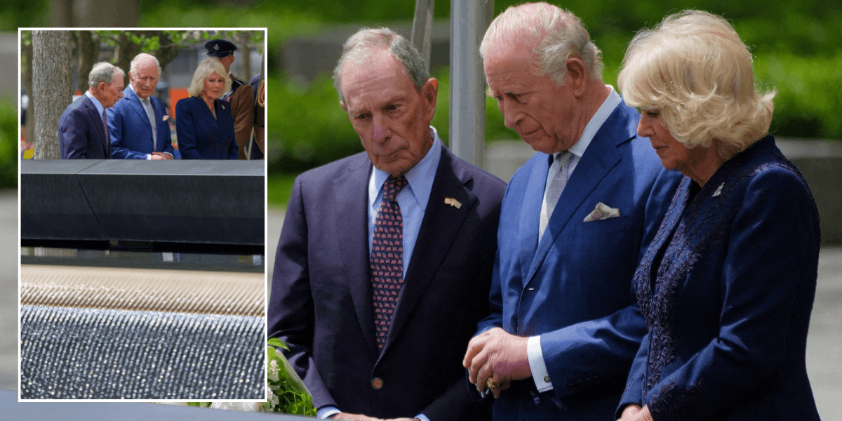 King Charles and Queen Camilla arrive in New York City as Their Majesties visit 9/11 Memorial King Charles and Queen Camilla arrive in New York City as Their Majesties visit 9/11 Memorial