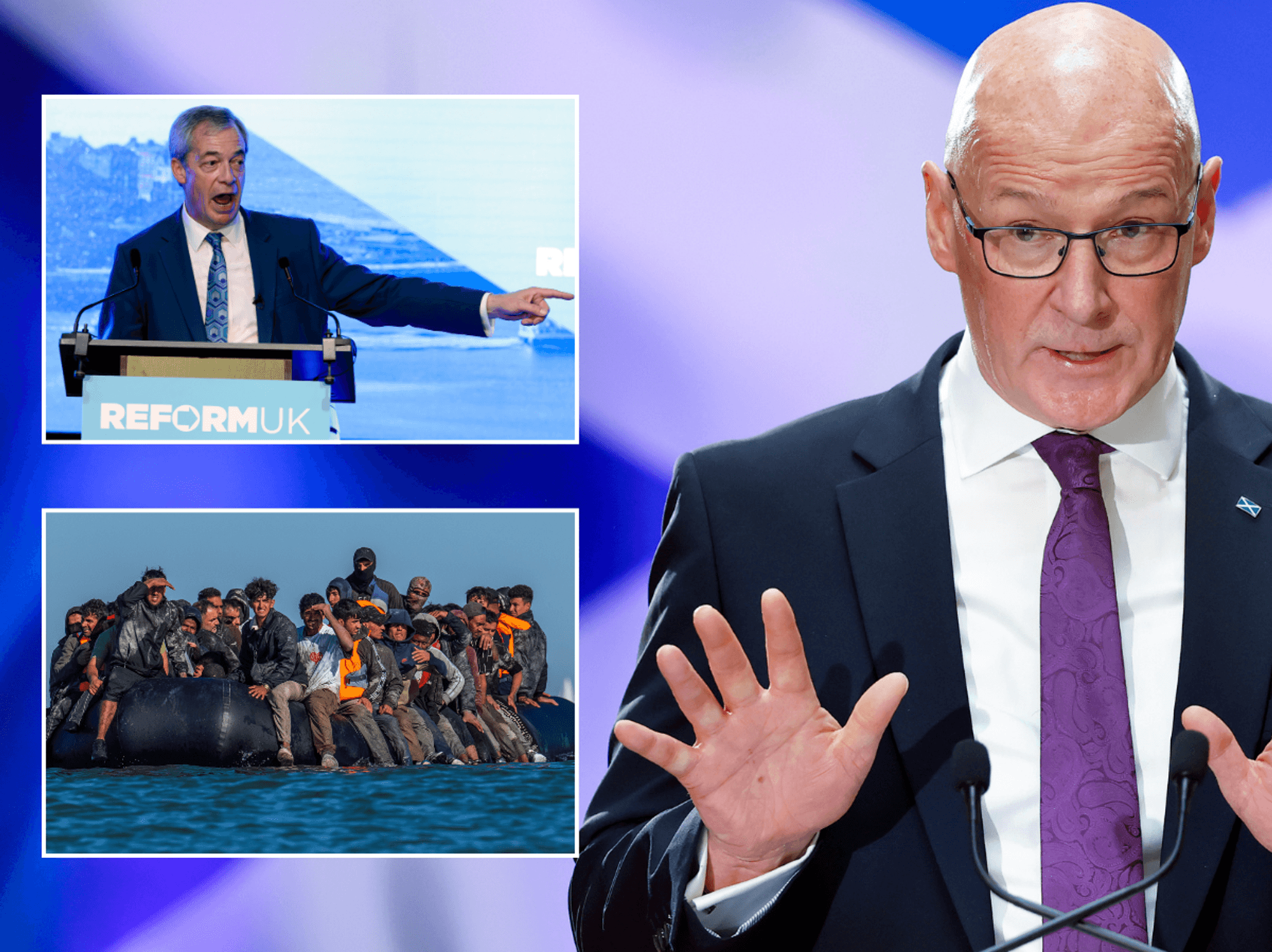 SNP vows to 'stop Nigel Farage at the border' - but would throw doors open to migrants