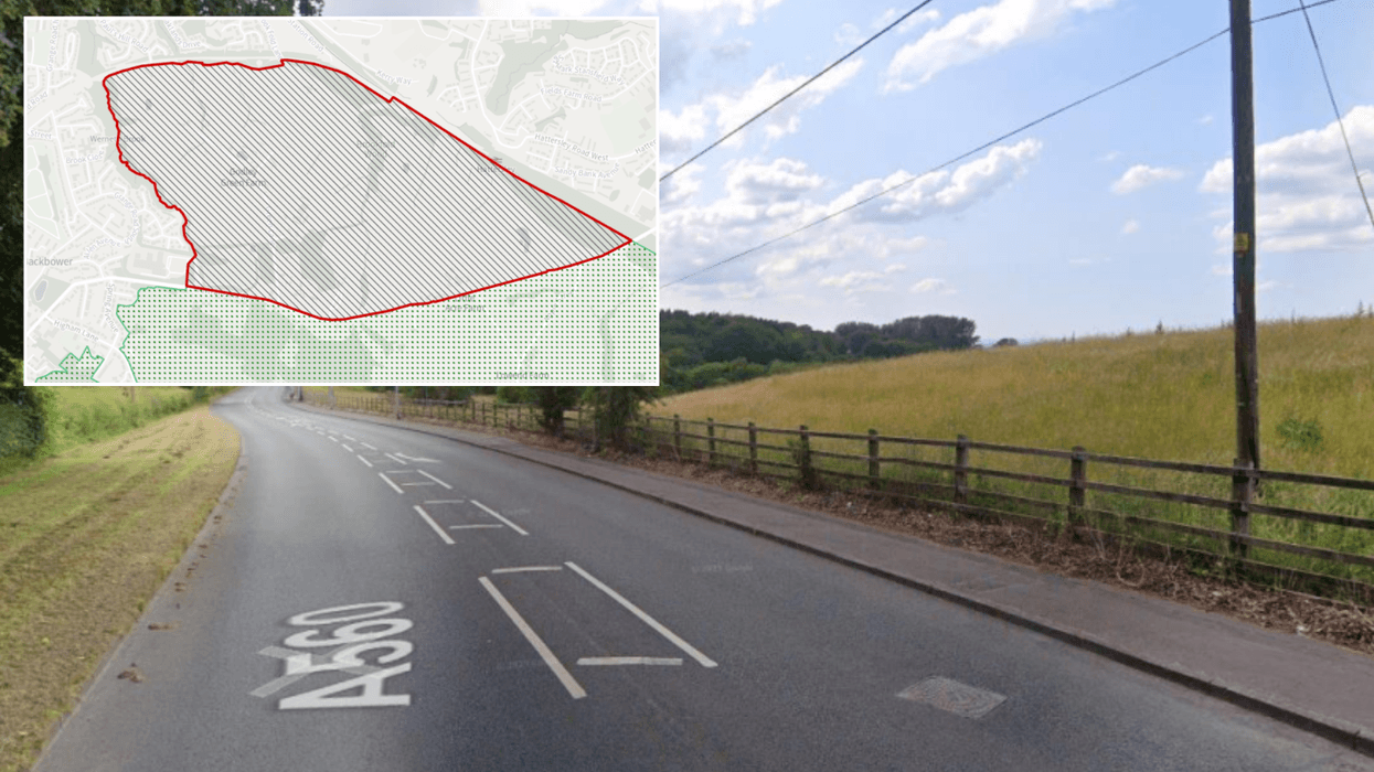 Farmer refuses to leave £1.1m bungalow despite council's plan to blanket green belt with 2,150-home development