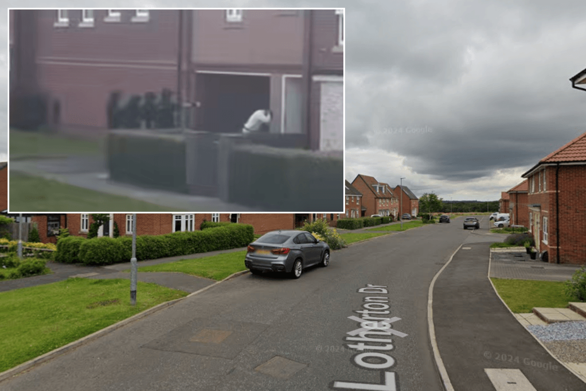 Veteran branded 'local hero' after protecting children from man with knife