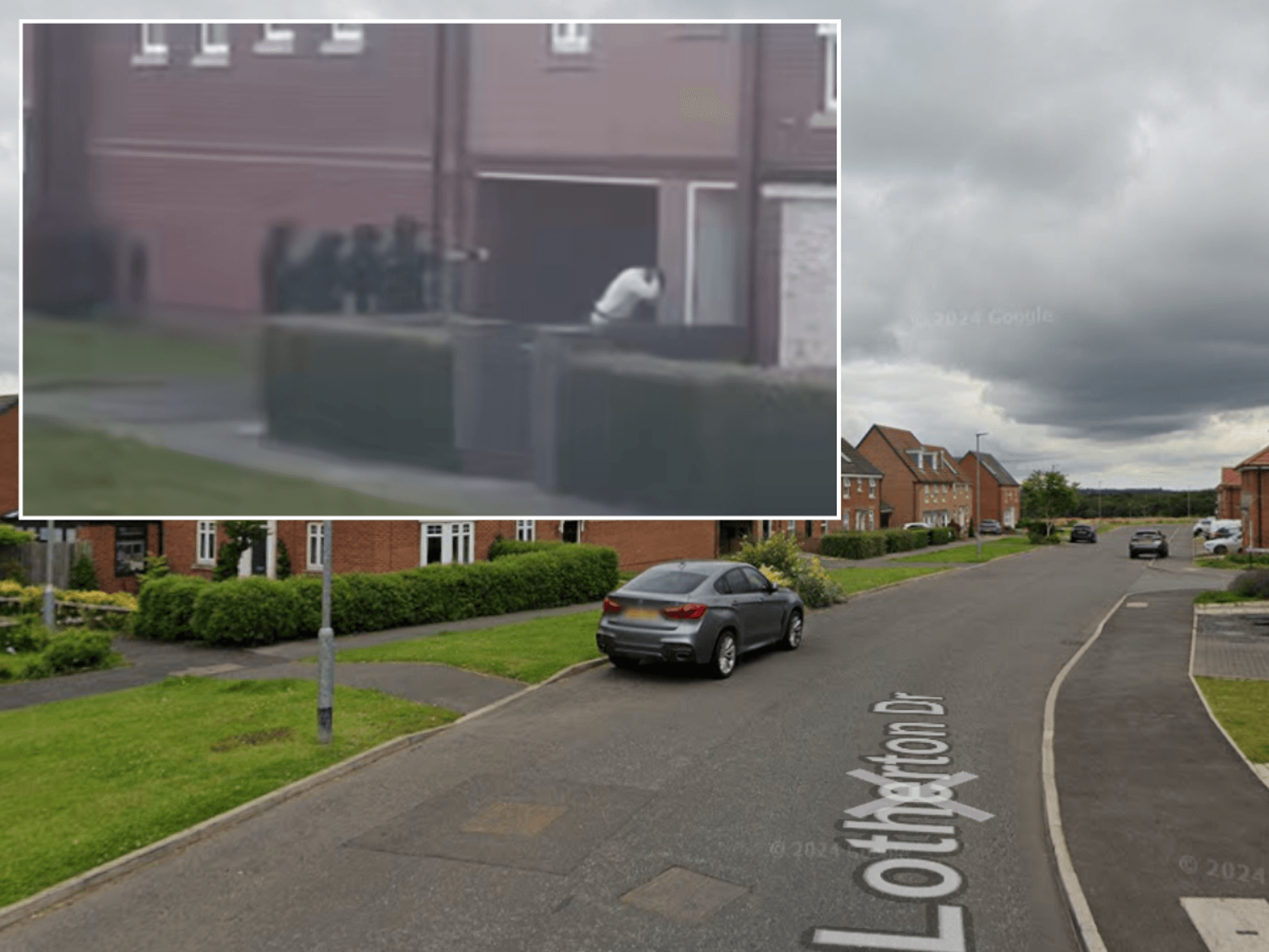 Veteran branded 'local hero' after protecting children from man with knife