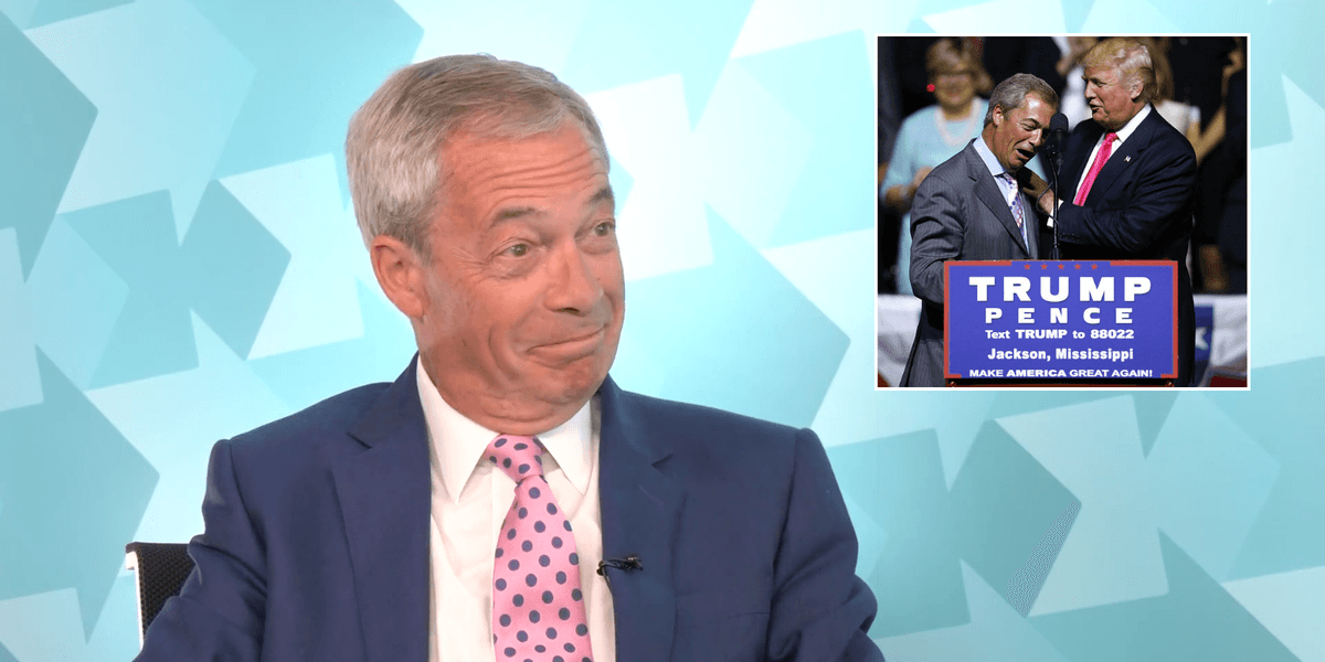 Nigel Farage hints he wants to keep going into 70s — and Donald Trump wanted him to be UK ambassador