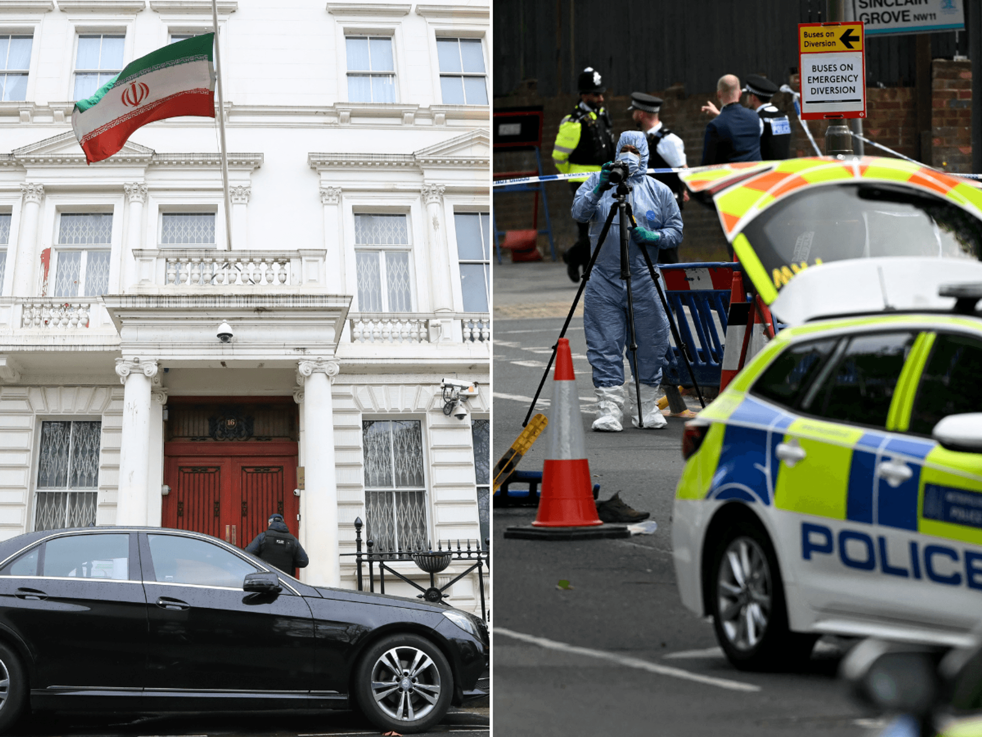 Iran denies involvement in ‘violent activities’ on British soil amid wave of London antisemitic attacks